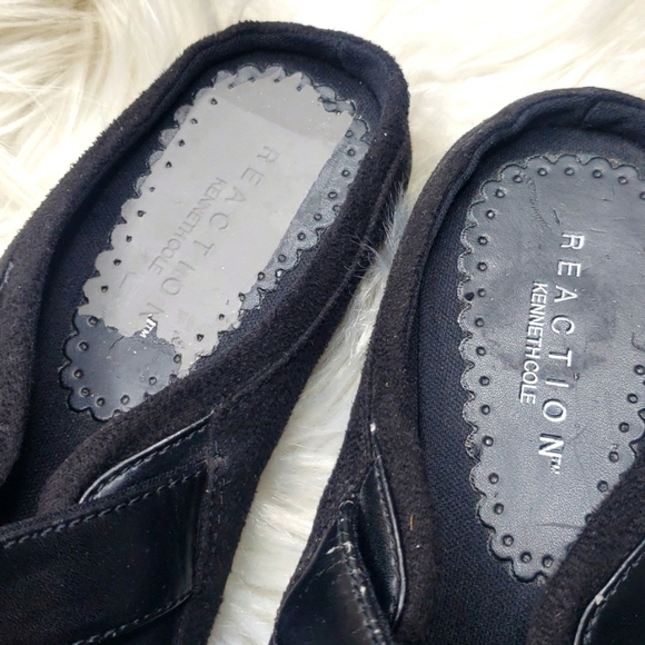 Kenneth Cole Reaction Black Womens Mary Jane Mule Size 8.5 - Picture 2 of 8